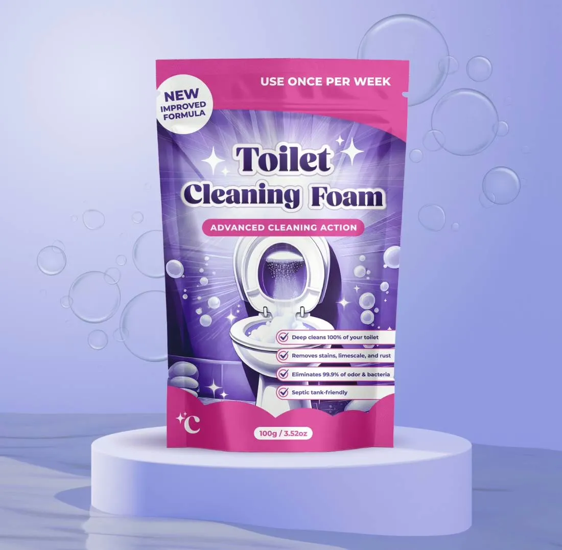 FizzClean Toilettenreinigungsschaum – Flecken weg in 20 Minuten ohne Schrubben